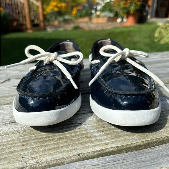Cole Haan blue dockside boat shoes - Picture 7 of 8